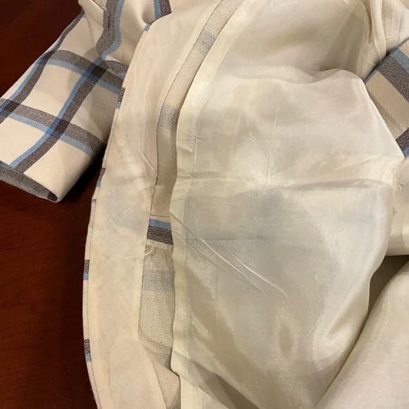 1960’s I. Magnin Wool Plaid Coat/Dress ILGWU Union Made – Excellent Exterior - Picture 6 of 8